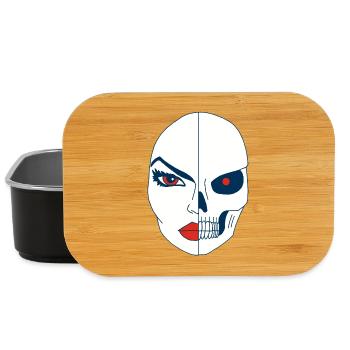La mort et son visage - Boîte à goûter - noir - Devant