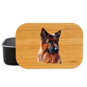 Altdeutscher Schäferhund Deutscher Schäferhund - Lunch Box - Schwarz - Vorne