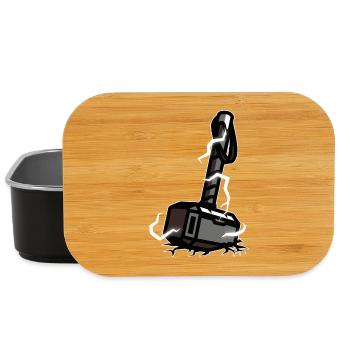 Thors Hammer Wikinger Odins Sohn Thor Vikings - Lunch Box - Schwarz - Vorne