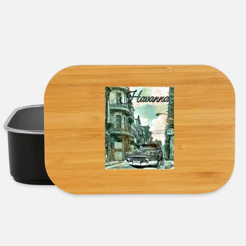 La Havane Cuba - Boîte à goûter - noir