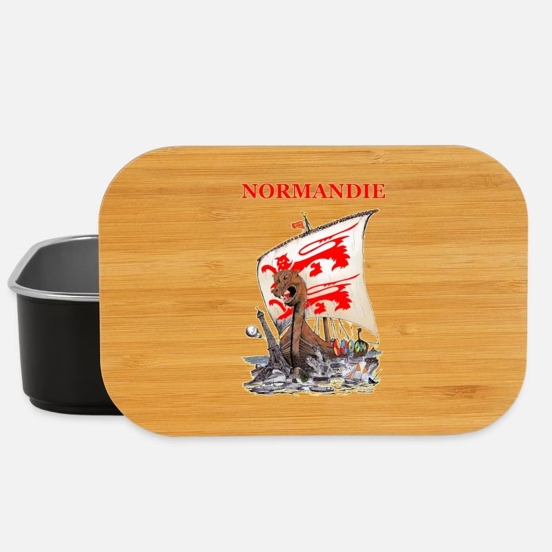 DRAKKAR NORMANDIE création Louis RUNEMBERG © Adagp - Boîte à goûter - noir