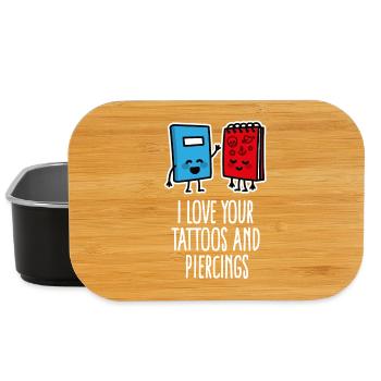 Funny Piercing Tattoo Tattoo Tattoo Artist - Lunch Box - black - Front