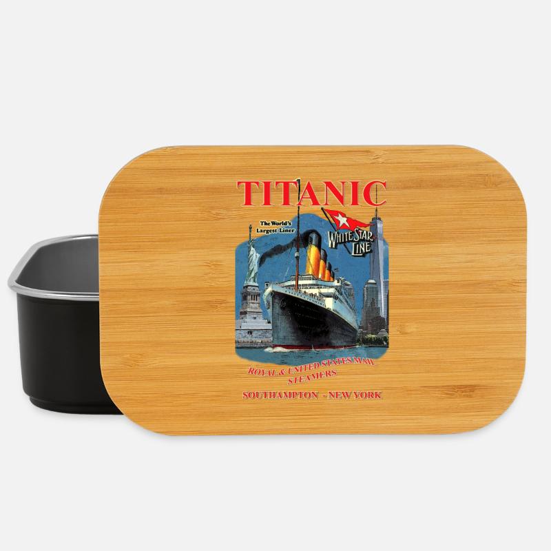 TITANIC création Louis RUNEMBERG © Adagp - Boîte à goûter - noir