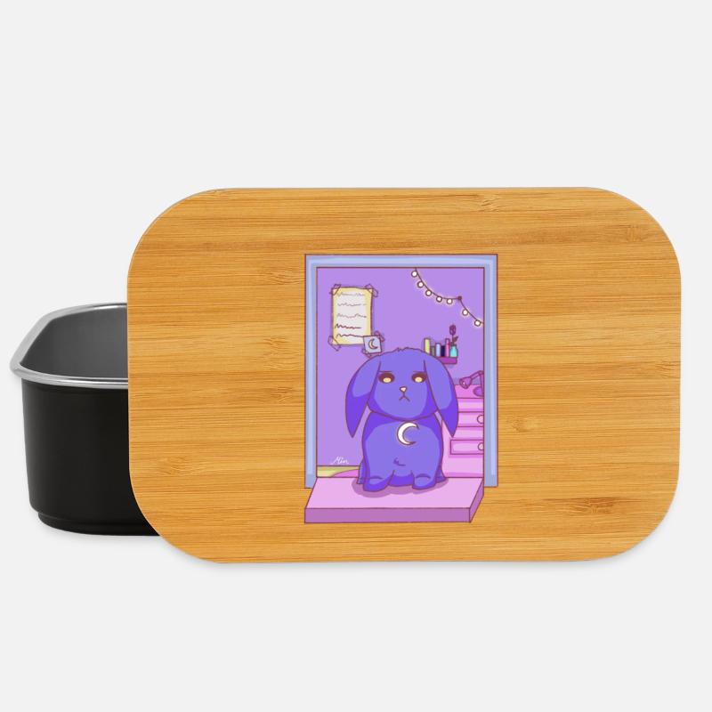 Lofi Vibe Bun - Lunch Box - black