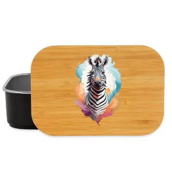 Zebra - Lunch Box - Schwarz - Vorne
