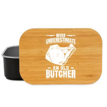 Butcher Grandfather - Lunch Box - black - Front