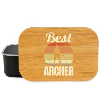 Best Archer - Lunch Box - black - Front
