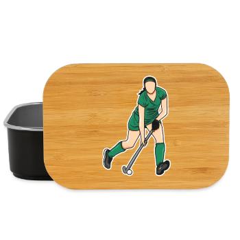 Hockey Femme - Boîte à goûter - noir - Devant