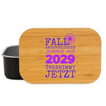 2029 - Lunch Box - Schwarz - Vorne