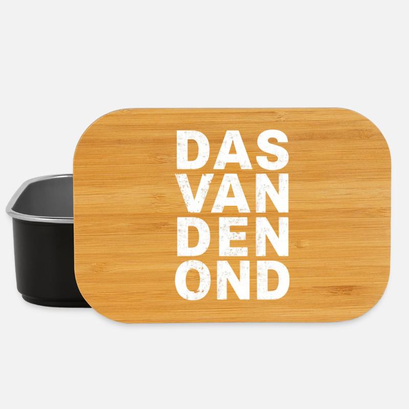 Das van den ond. Chemises en dialecte anversois - Boîte à goûter - noir