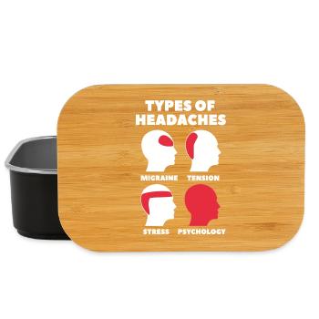 Psychology Headaches - Lunch Box - black - Front
