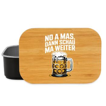 Bier Spruch Prost Krug - Lunch Box - Schwarz - Vorne