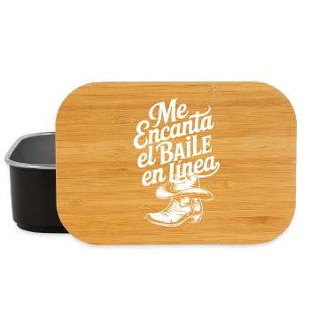 Ich liebe Line Dancing - Lunch Box - Schwarz - Vorne