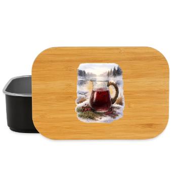 Carafe de Mors d’hiver - Boîte à goûter - noir - Devant