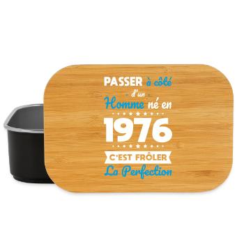 Born in 1976 – Near perfection - Lunch Box - black - Front