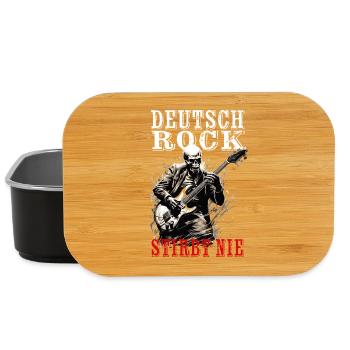 German Rock Never Dies - Lunch Box - black - Front