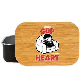 Cocooning Hot Drink Teddy - Lunch Box - black - Front