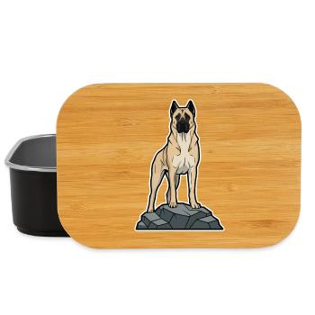Anatolischer Schäferhund auf Schutzfelsen - Lunch Box - Schwarz - Vorne
