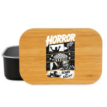 Horror Popcorn Comic Style - Lunch Box - black - Front