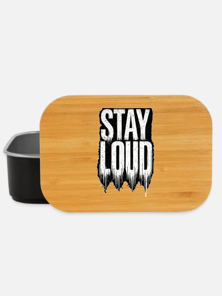 Stay Loud - Lunch Box - black