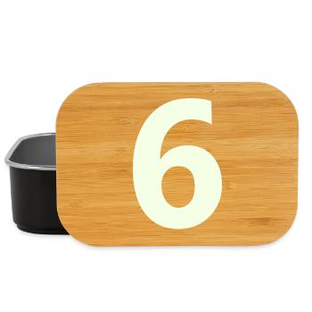 6- - Boîte à goûter - noir - Devant