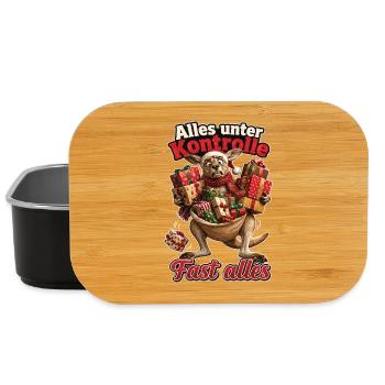 Alles unter Kontrolle, Fast alles - Lunch Box - Schwarz - Vorne