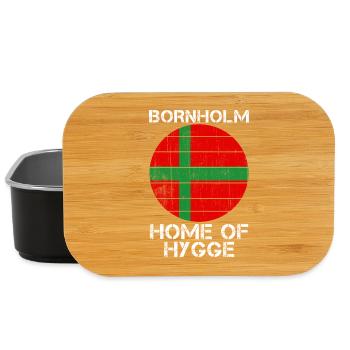 Bornholm, Foyer du Hygge - Boîte à goûter - noir - Devant