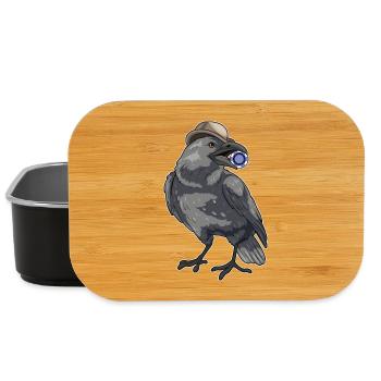 Crow Poker Jetons de Poker - Boîte à goûter - noir - Devant