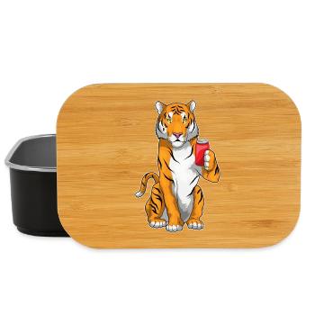 Étain de Tigre - Boîte à goûter - noir - Devant