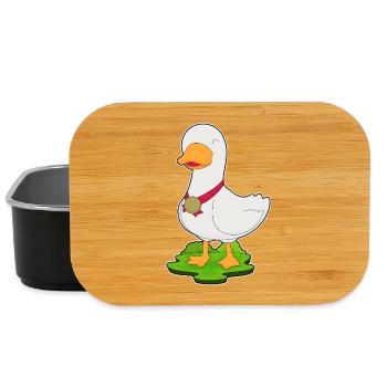 Médaille du canard - Boîte à goûter - noir - Devant