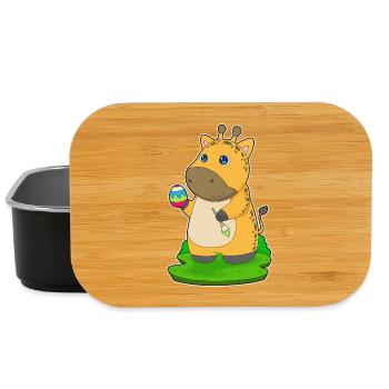 Giraffe Ostern Malen - Lunch Box - Schwarz - Vorne