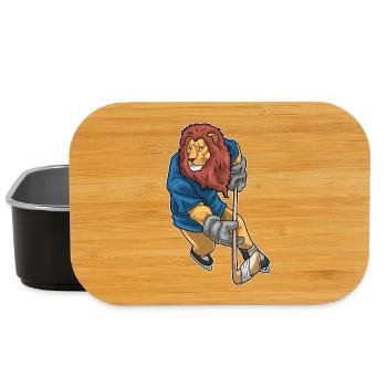Bâton de hockey sur glace Lion - Boîte à goûter - noir - Devant