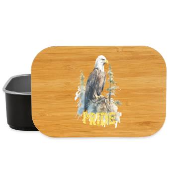 Aquila Fiera – Pride and Strength - Lunch Box - black - Front