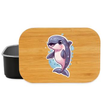 Dolphin - Lunch Box - black - Front
