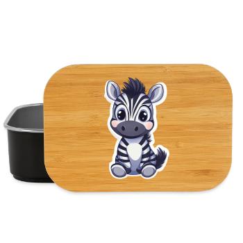 Zebra - Lunch Box - Schwarz - Vorne