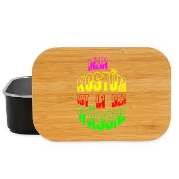 My costume is in the laundry Carnival outfit - Lunch Box - black - Front