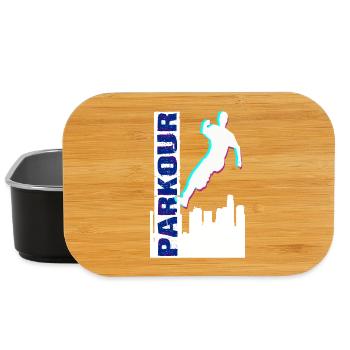 Parkour - Lunch Box - black - Front