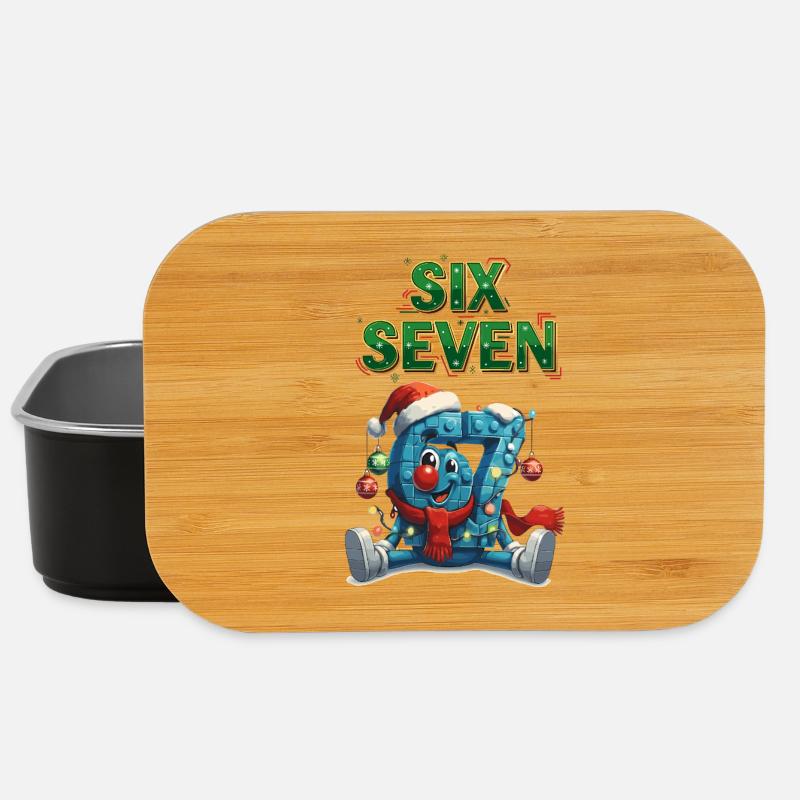 67 Six Seven Weihnachten 6 7 meme - Lunch Box - Schwarz