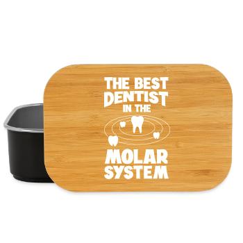 Zahnärzte für Molarensysteme - Lunch Box - Schwarz - Vorne