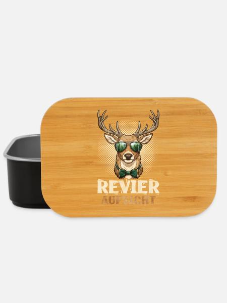 Revier Aufsicht  - Lunch Box - Schwarz