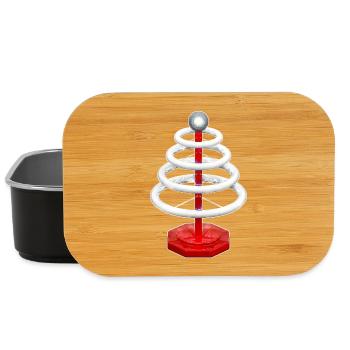 Electric Christmas tree - Lunch Box - black - Front