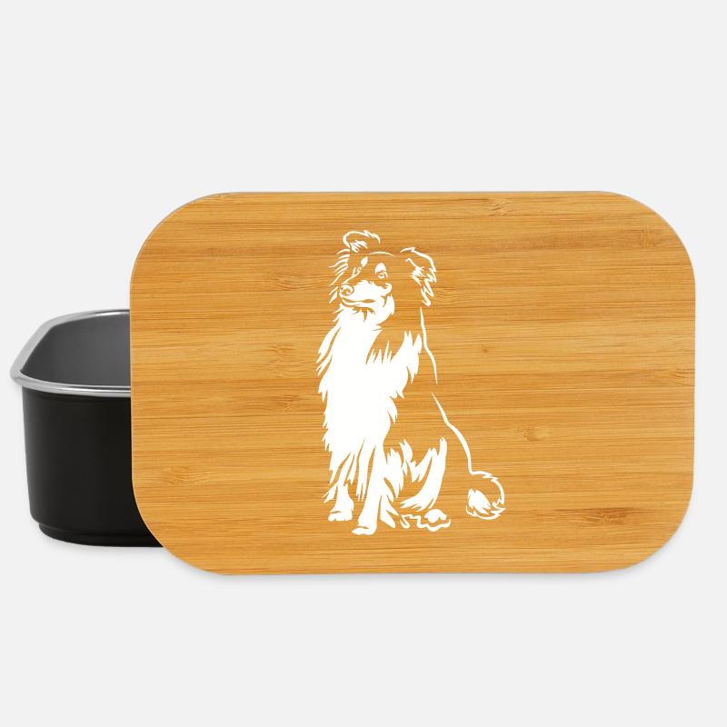 Collie "Black Edition" - Lunch Box - Schwarz