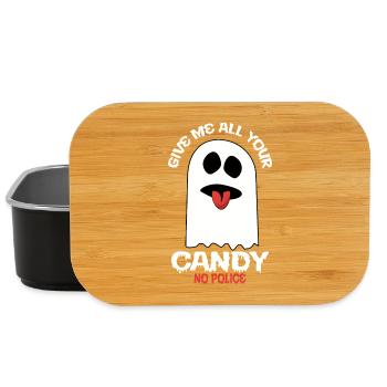 Give me all your candy - no Police - Lunch Box - black - Front
