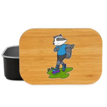 Waschbär Inline skating Inline skates - Lunch Box - Schwarz - Vorne