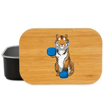 Tiger Boxer Boxing Gloves Boxing - Lunch Box - black - Front