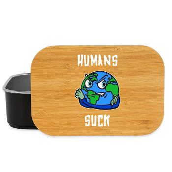 Umweltschäden Umweltschutz Mutter Erde Umwelt - Lunch Box - Schwarz - Vorne