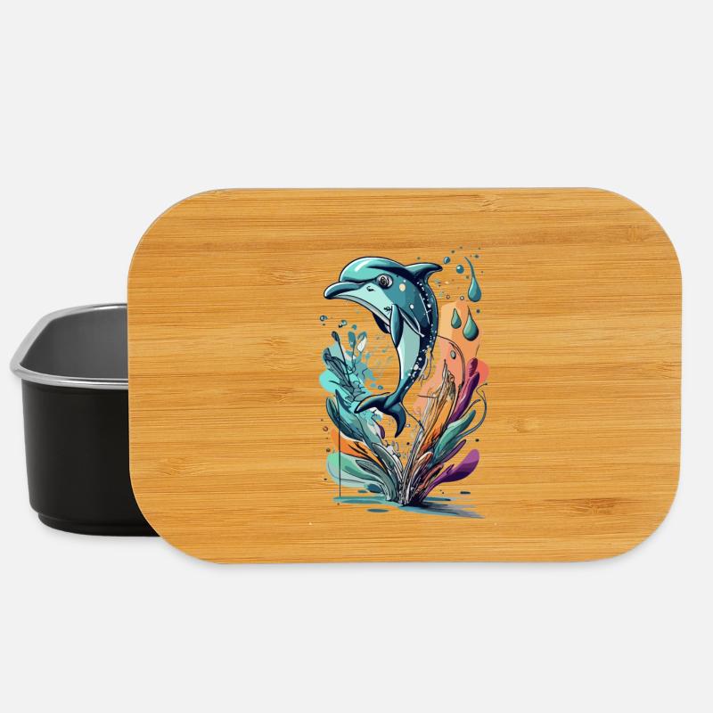 DELFIN - Lunch Box - Schwarz