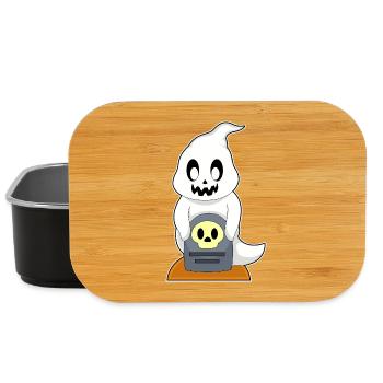 Geist Halloween Grabstein - Lunch Box - Schwarz - Vorne