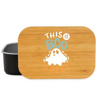 Geist Halloweenkostüm - Lunch Box - Schwarz - Vorne