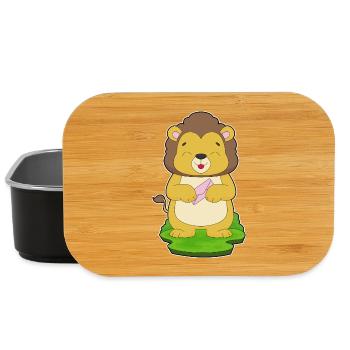 Löwe Brief - Lunch Box - Schwarz - Vorne